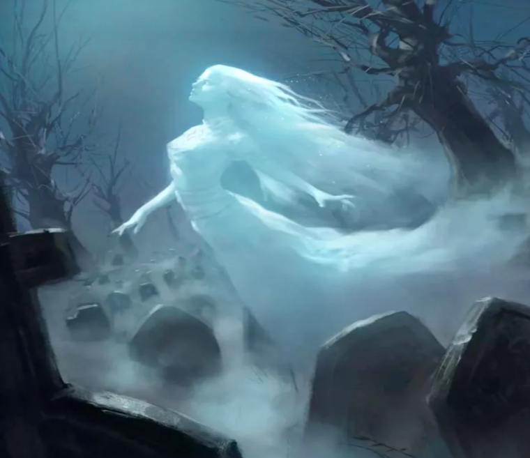 Красивый призрак