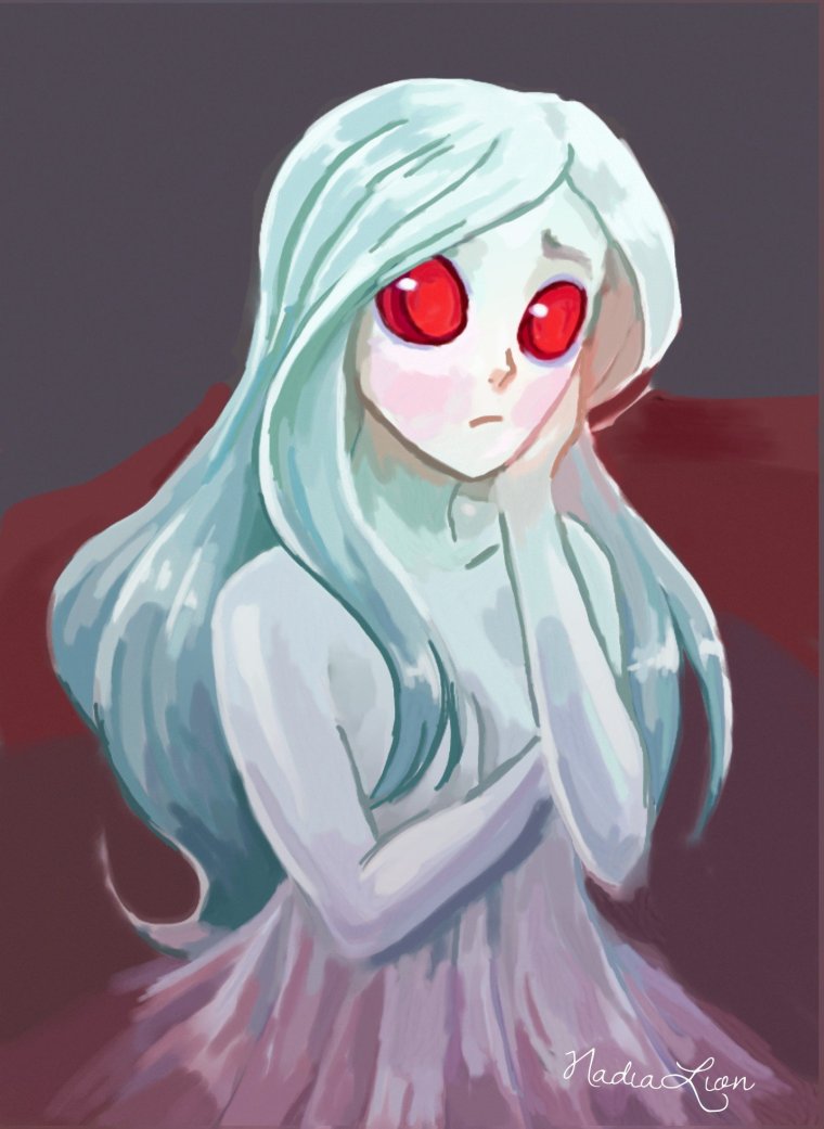 Девочка призрак арт