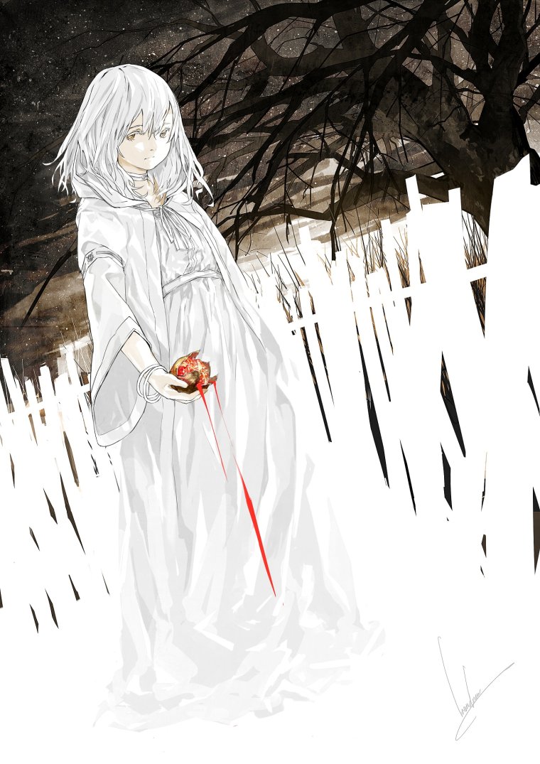 Аниме про призраков и девочку