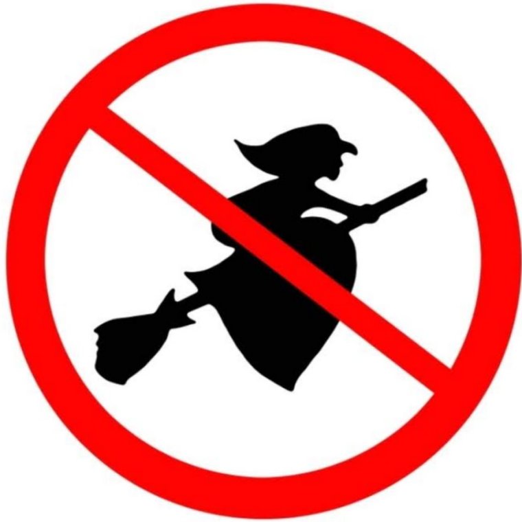 Шуточные запрещающие знаки