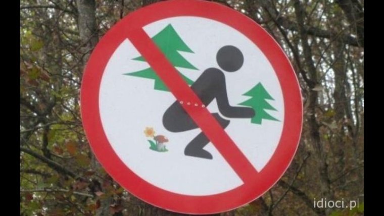 Запрещающие знаки в Леву