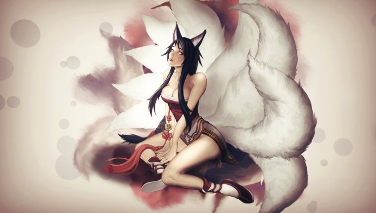 Девятихвостая лиса Ahri