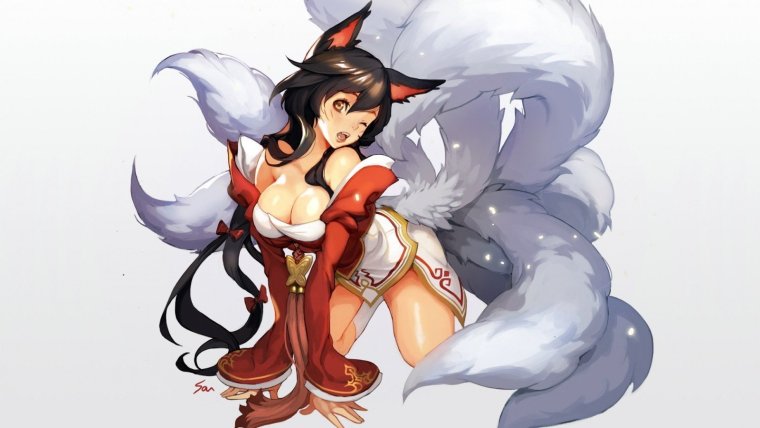 Девятихвостая лиса Ahri