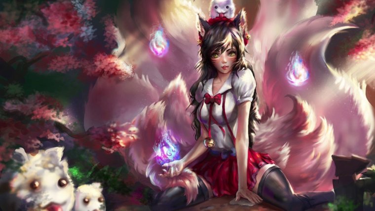 Ари Девятихвостая лиса аниме