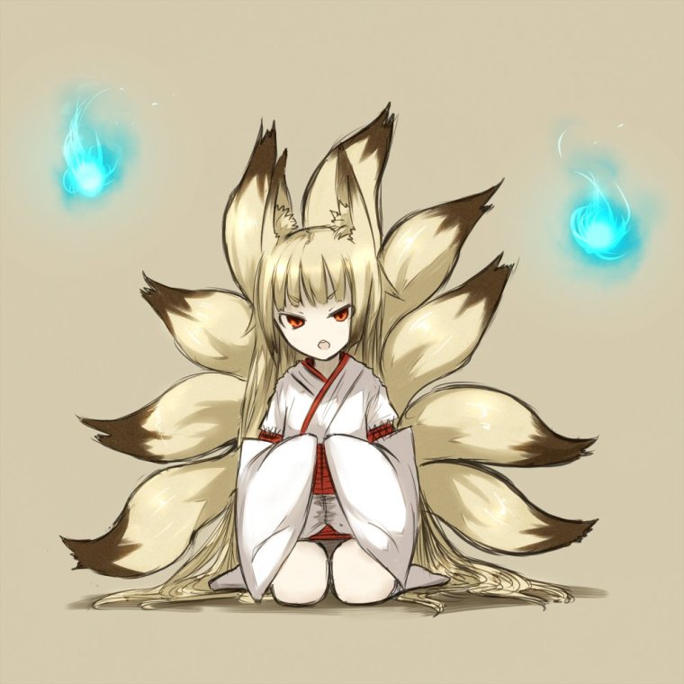 Девятихвостая Кицунэ