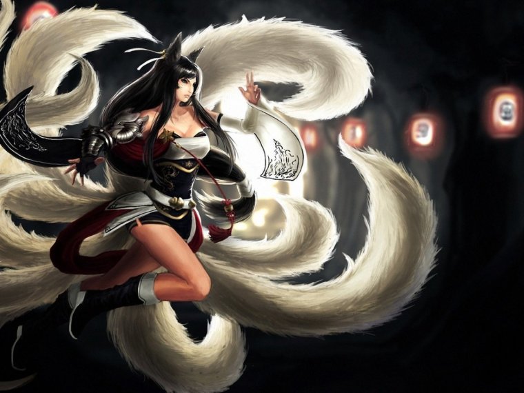 Девятихвостая лиса кумихо