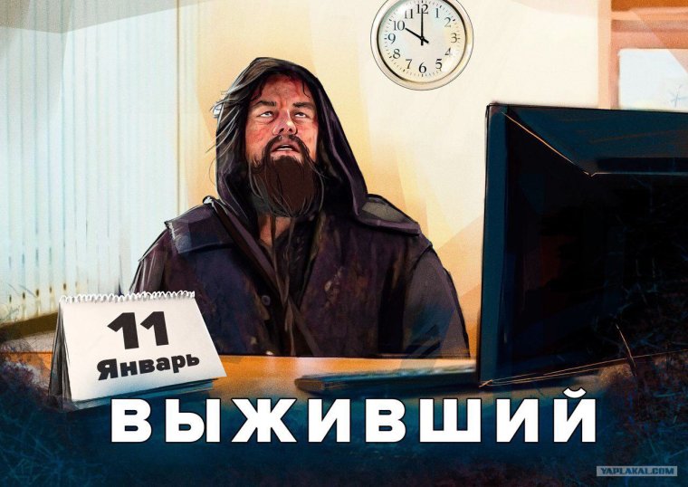 Выживший после нового года прикольные