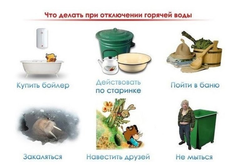 Горячая вода прикол