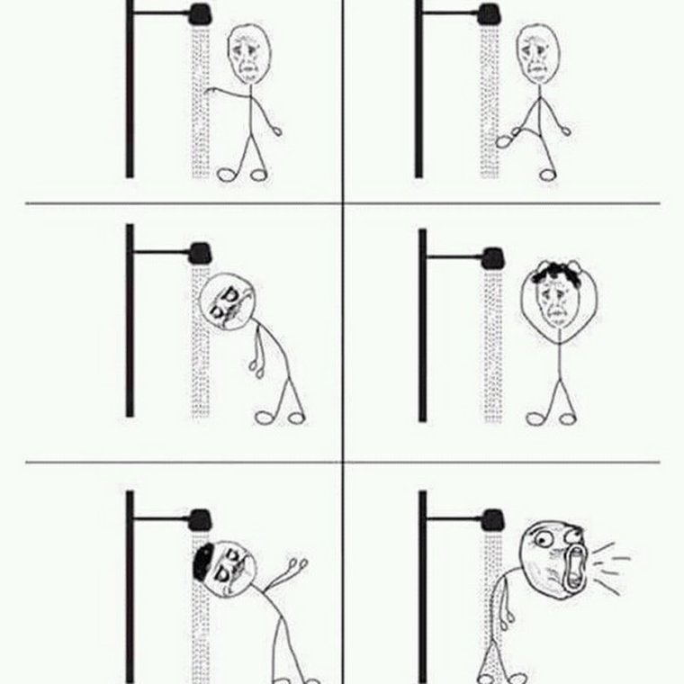 Мемы про горячую воду