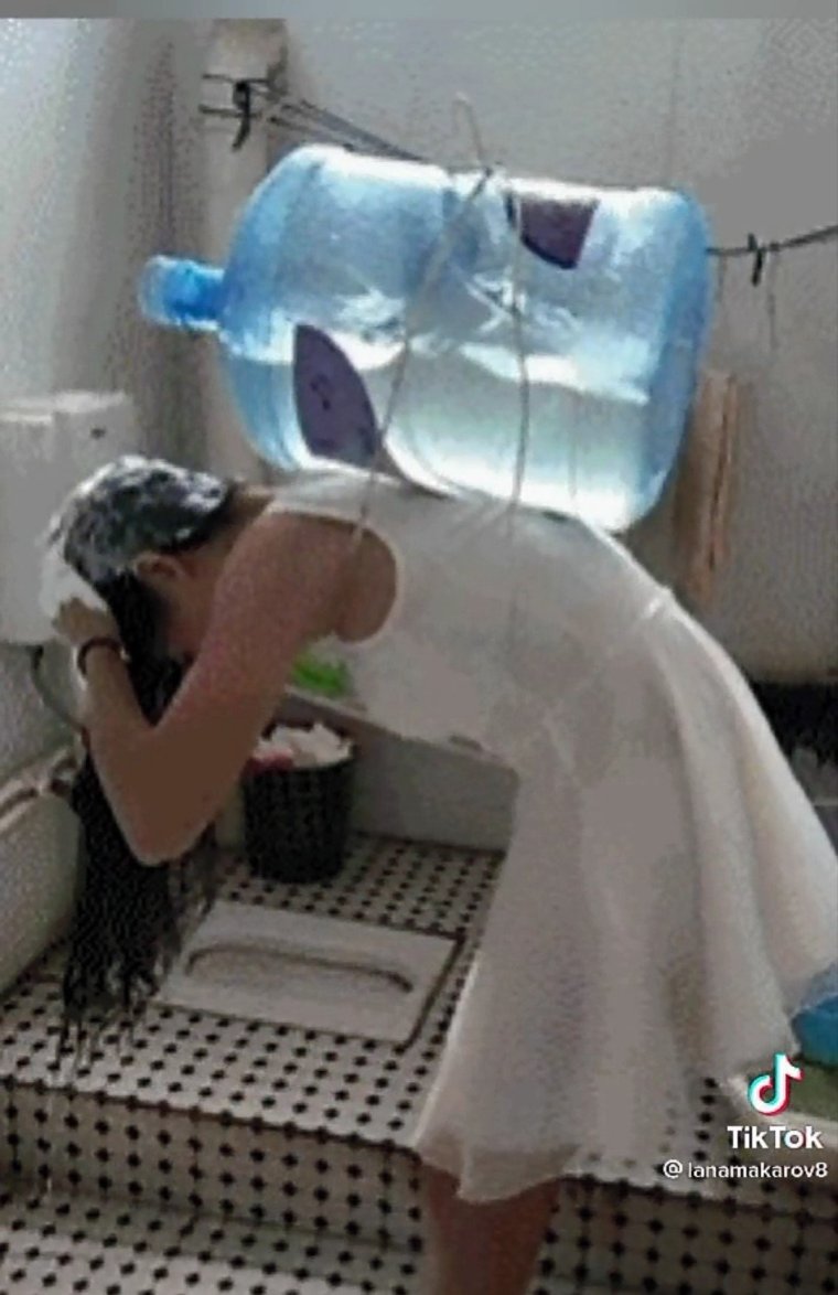 Помыла голову прикол