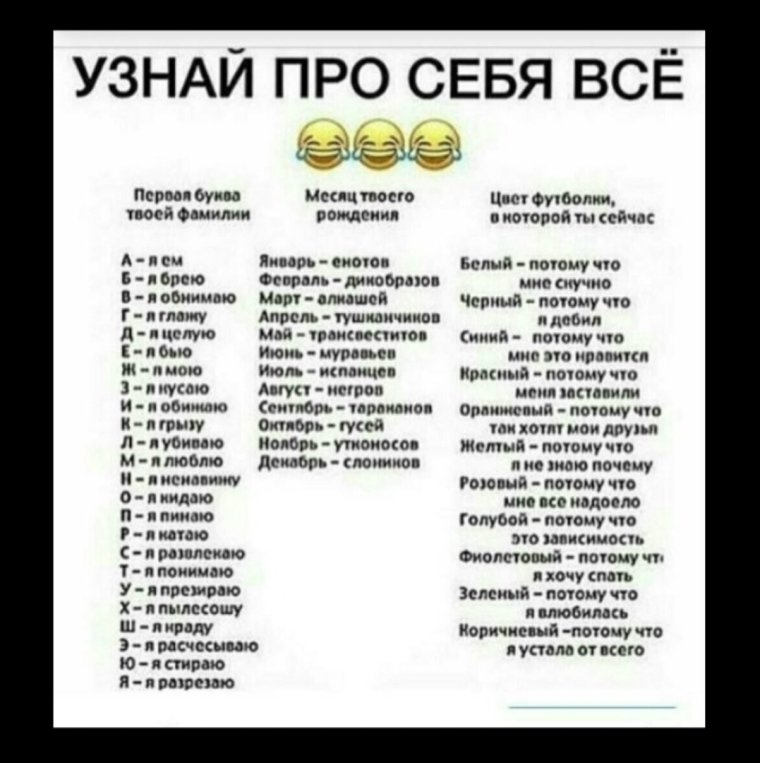 Смешные клички