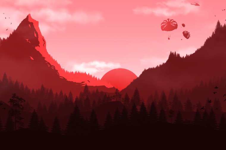 Firewatch обои 4к