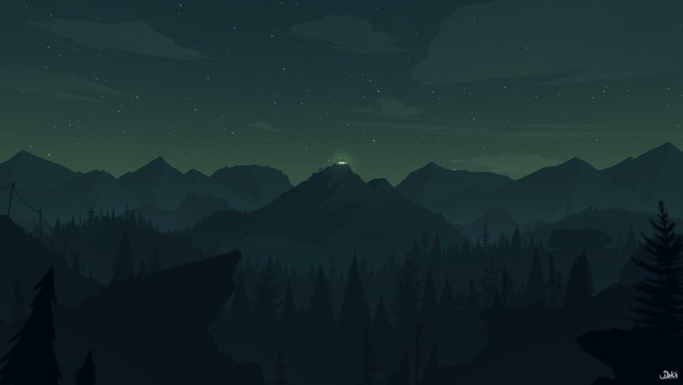 Firewatch ночь