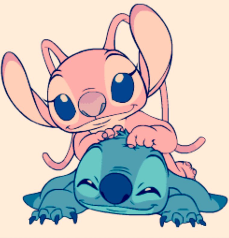 Герои мультика Lilo и Стич