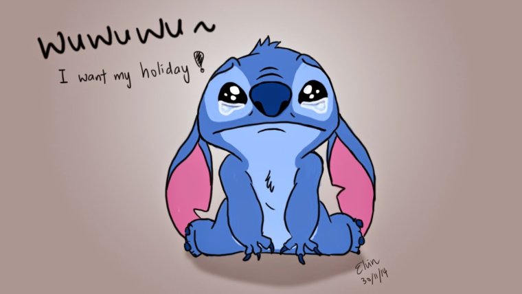 Обои со стичем