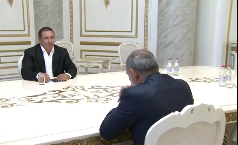 Гагик Царукян и Лукашенко