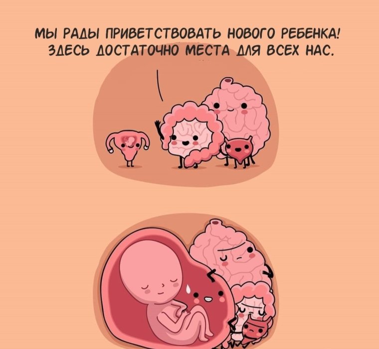 Карикатуры на беременных