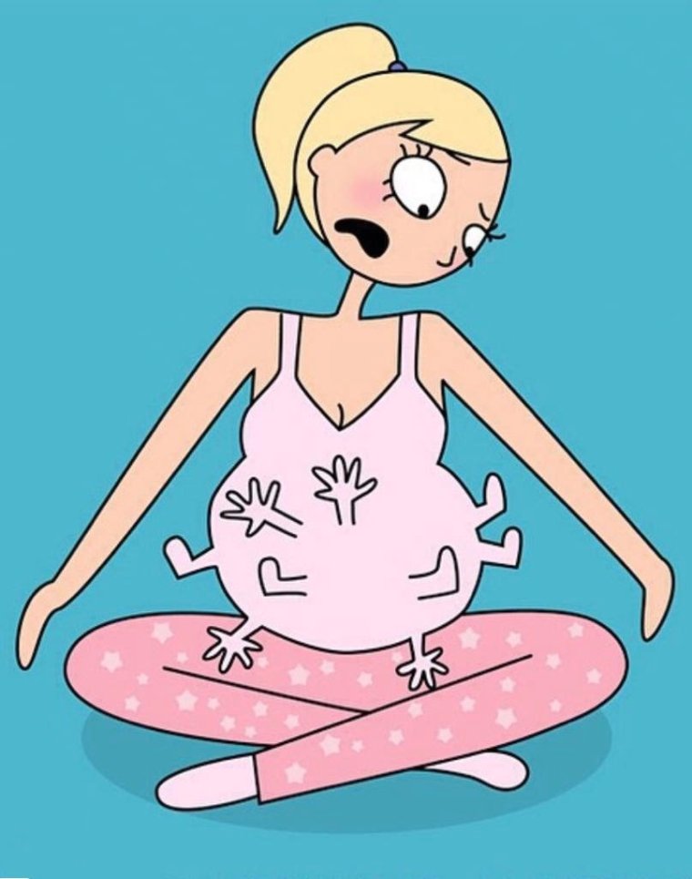 Комиксы про беременность