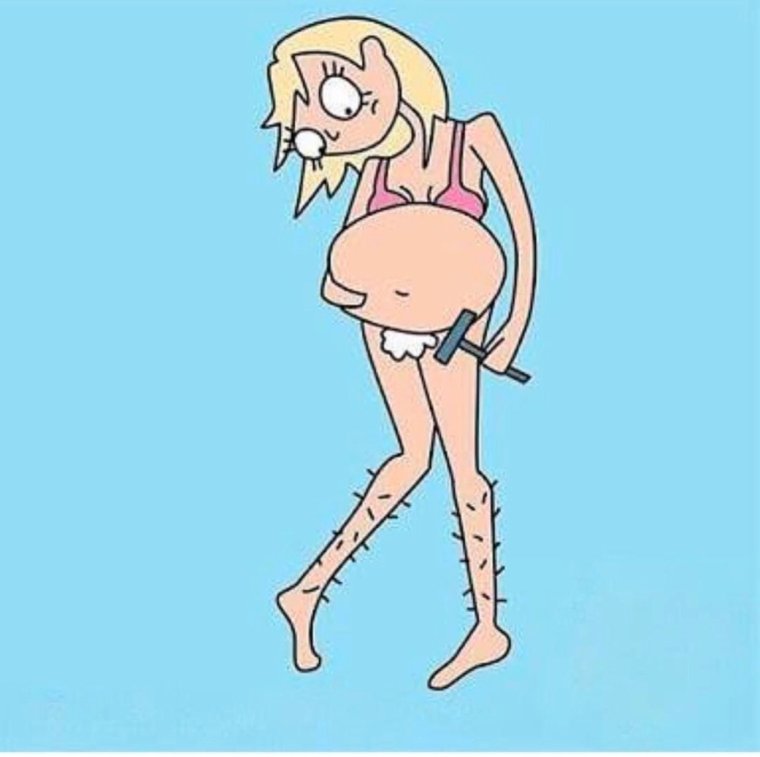 Юмор про беременных женщин