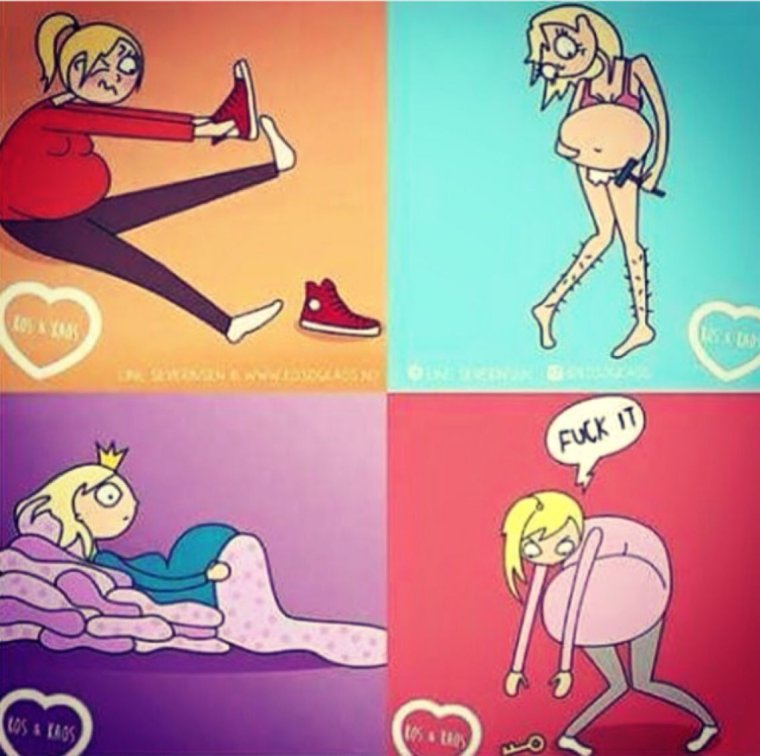 Юмор беременных в картинках