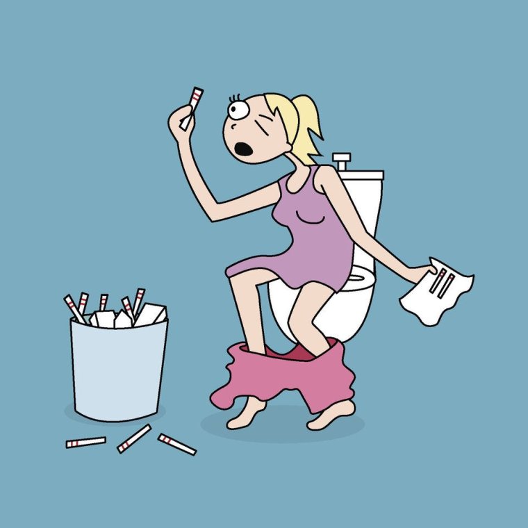 Беременная комикс