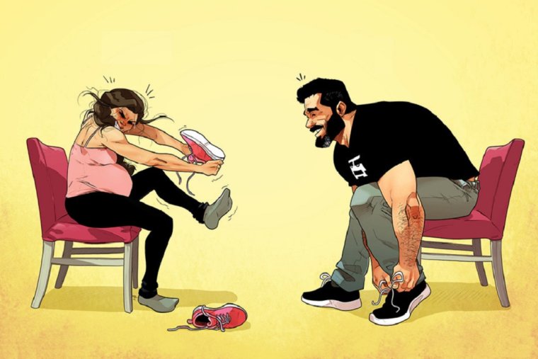 Приколы про беременных