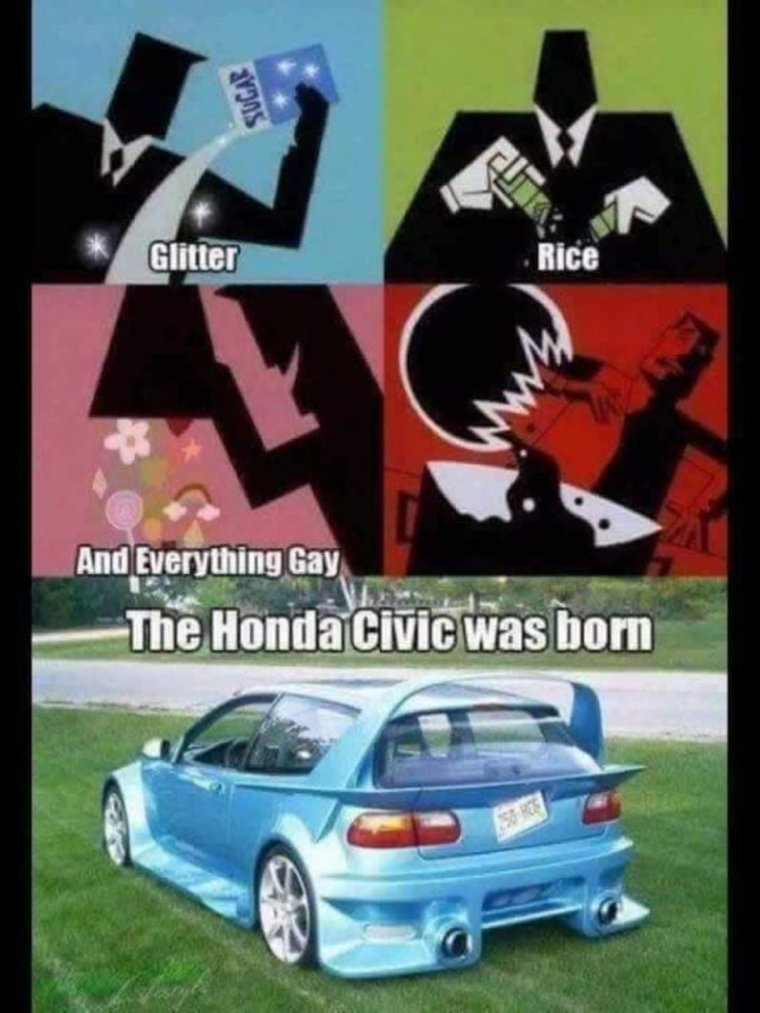 Honda Civic Мем