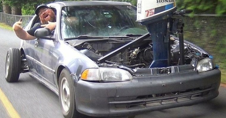 Хонда прикол