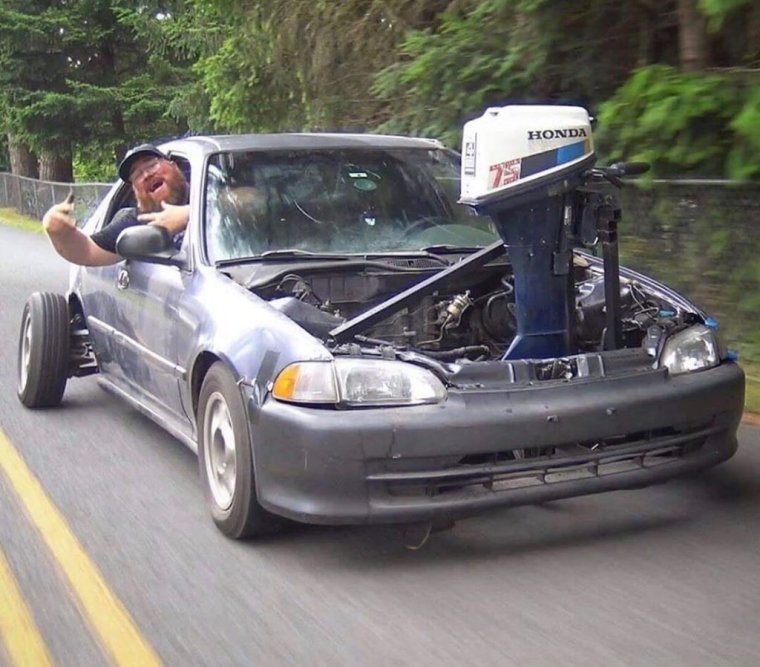 Смешная Хонда