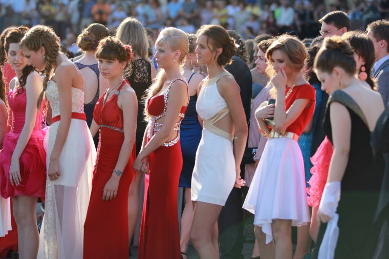 Платье выпускница