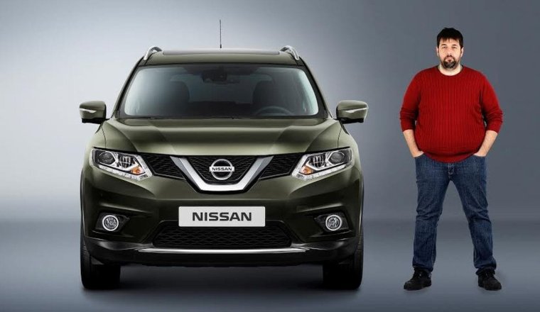 Человечек на машине