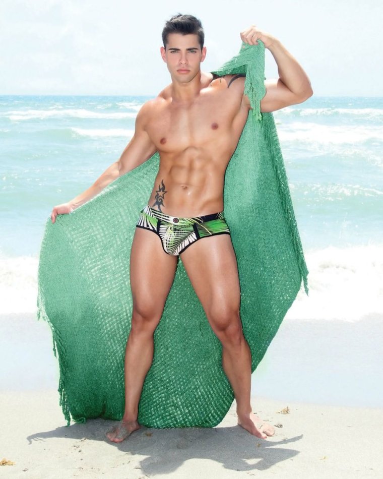 Model men Manny Rodriguez