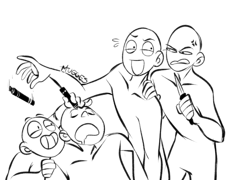 Прикольные позы для рисования