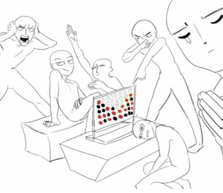 Смешные позы для рисования