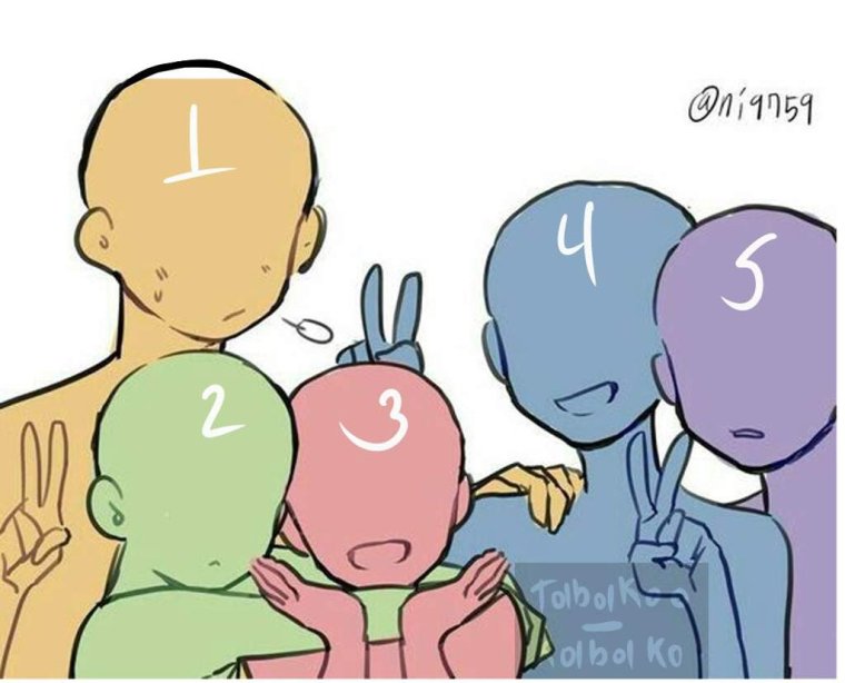 Смешные манекены для рисования