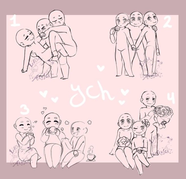 Человечки для срисовки