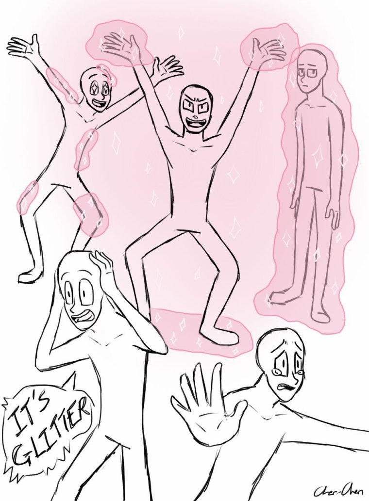 Прикольные позы для рисования