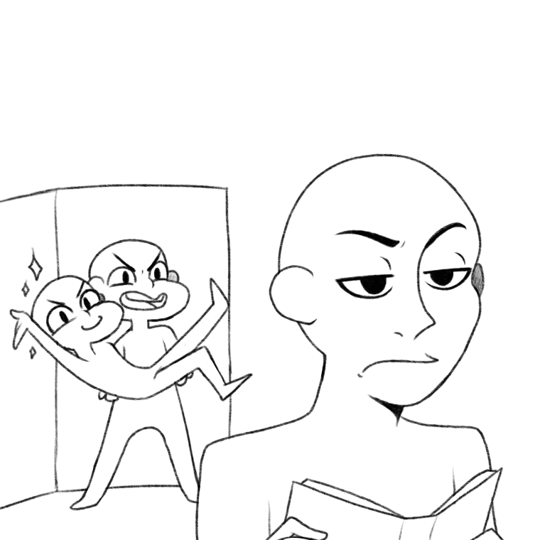 Смешные манекены для рисования