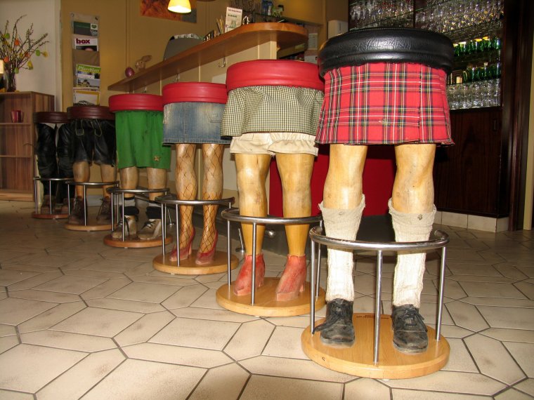 Прикольные табуретки