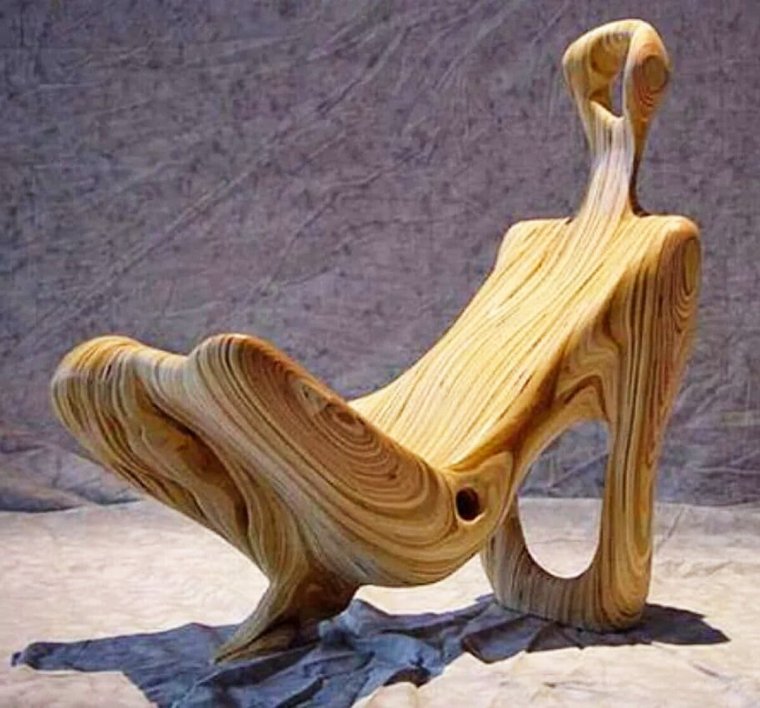 Необычный дизайн стула
