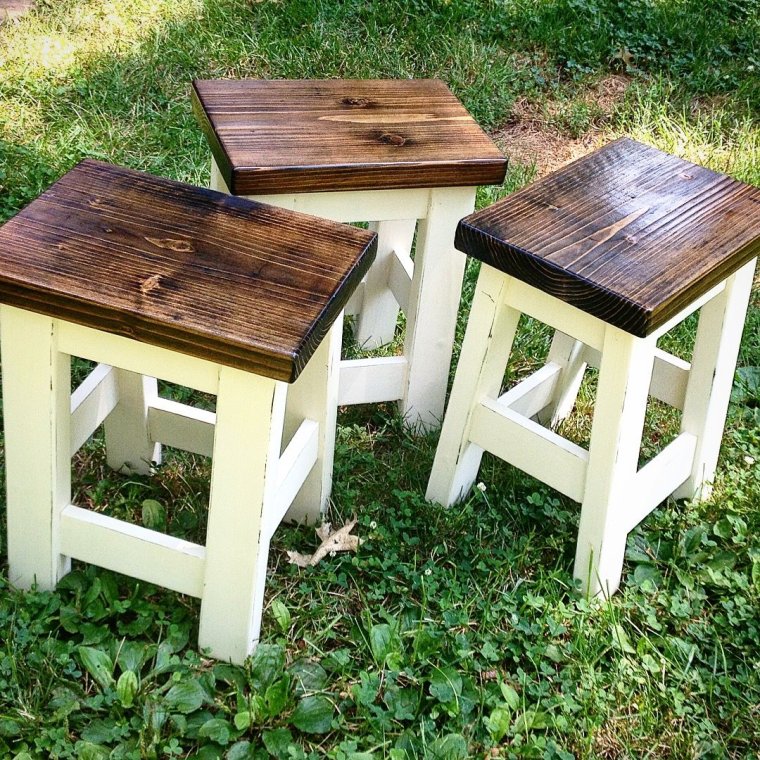 Табурет в японском стиле