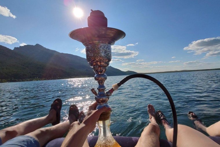 Кальян на природе