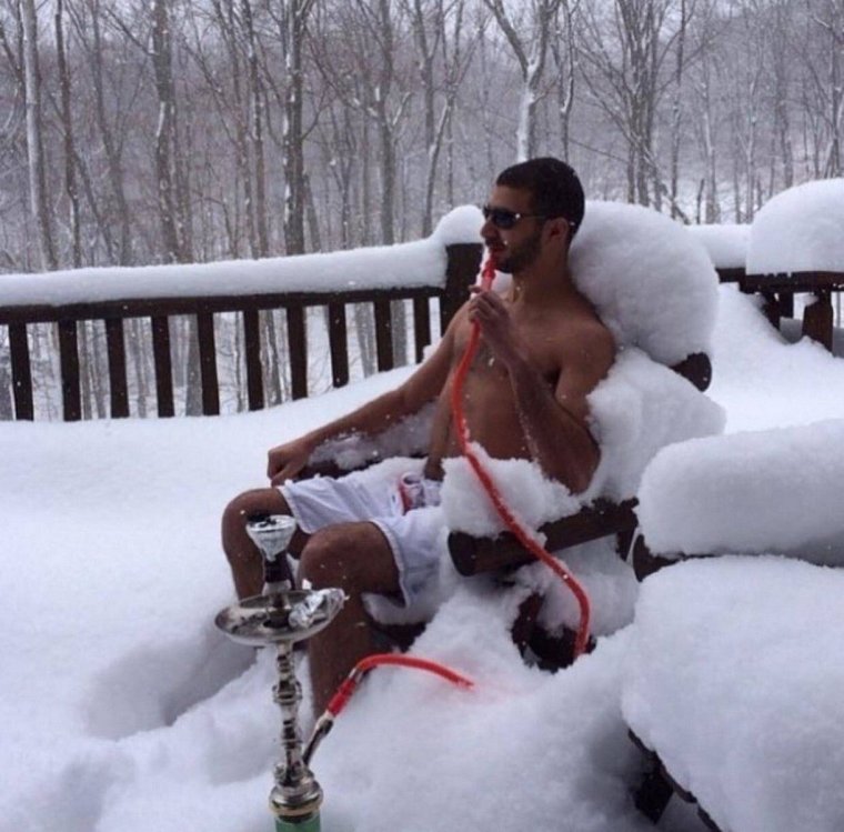 Прикол про курение кальяна