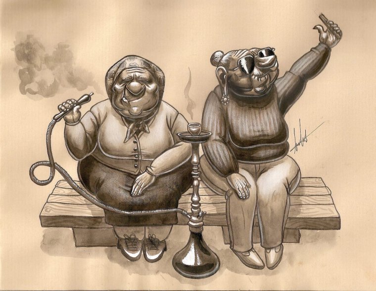 Кальян прикол