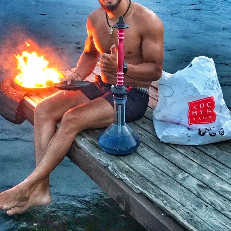 Кальян на море