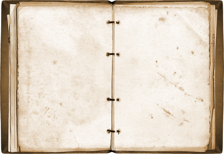 Раскрытый старый фотоальбом