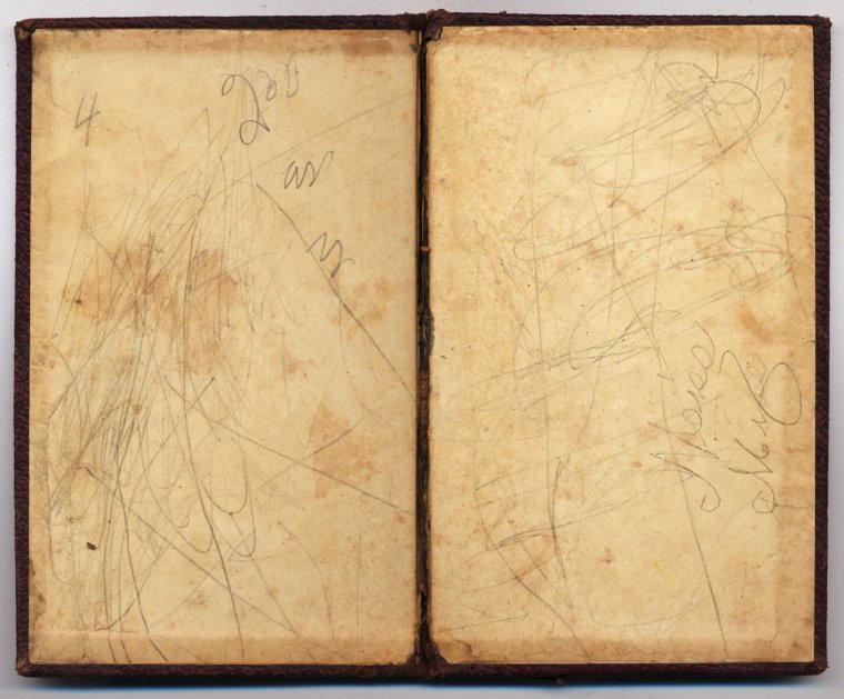 Старый книжный лист