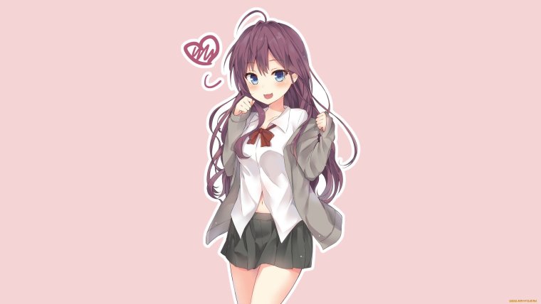 Милые аниме девочки