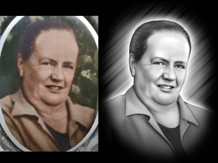 Шаблоны для портретов на памятники