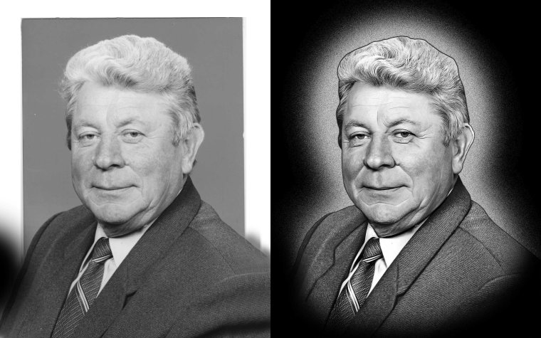 Портрет на памятник